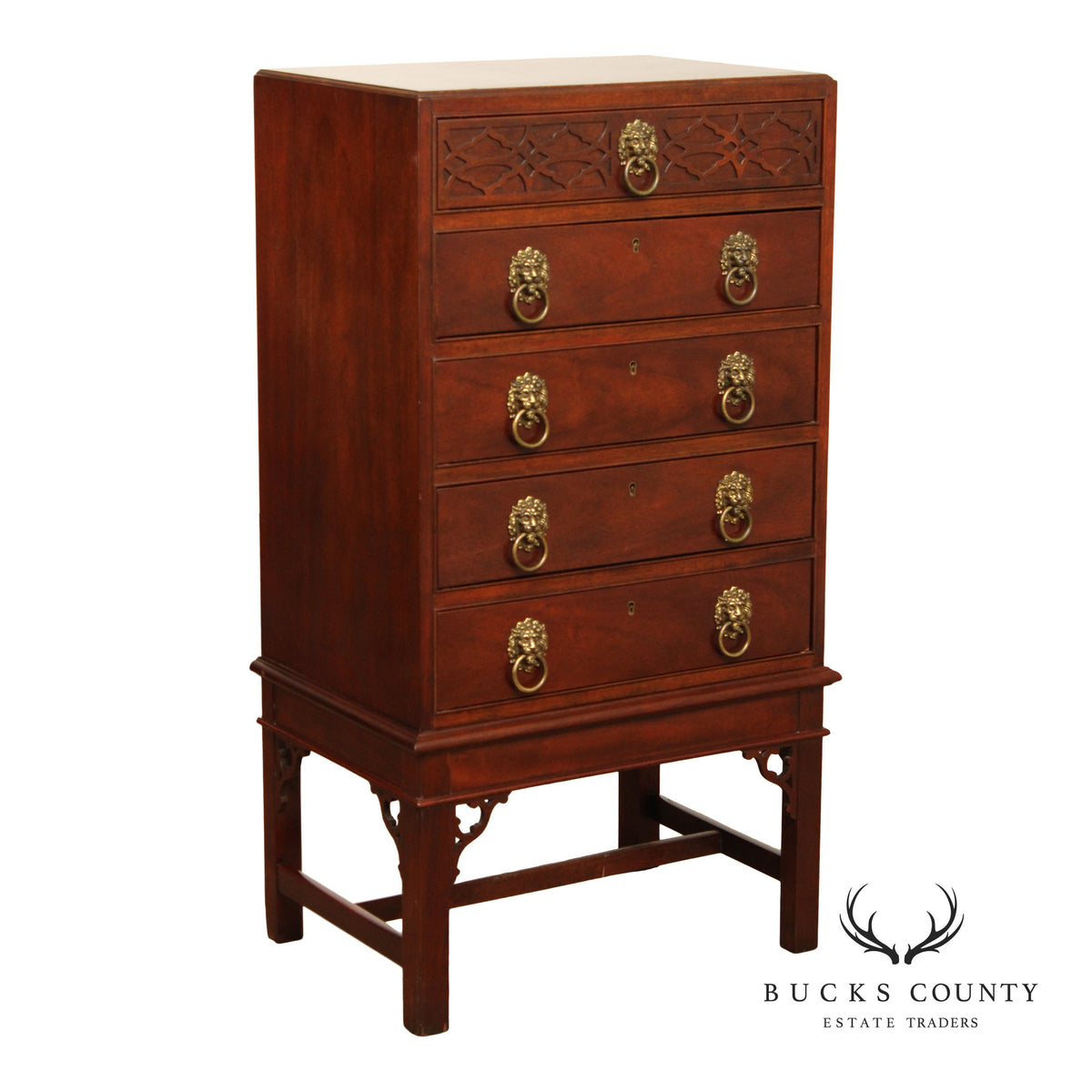 Baker Furniture Historic Charleston Mahogany Chest