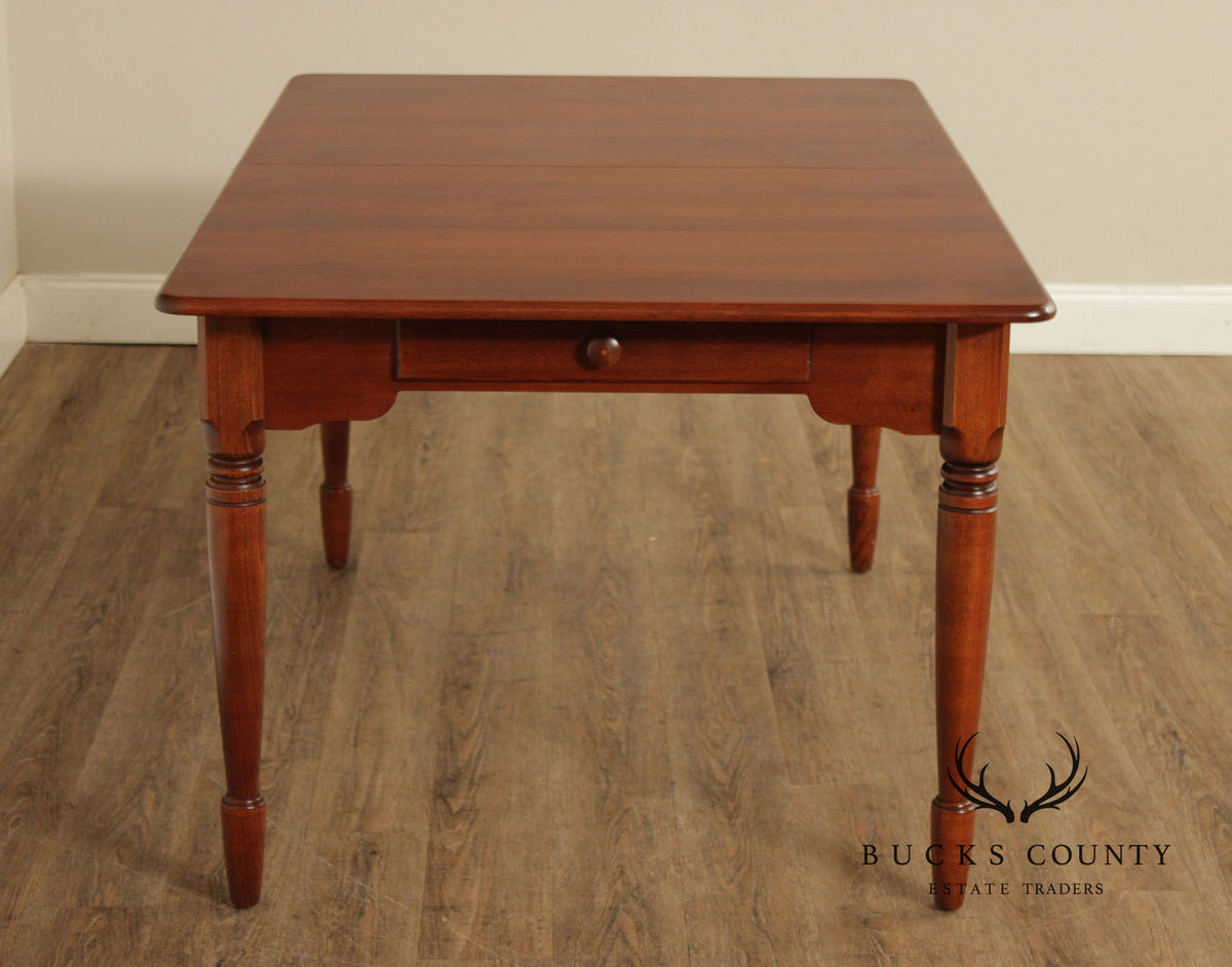Nichols & Stone Solid Maple Expandable Dining Table