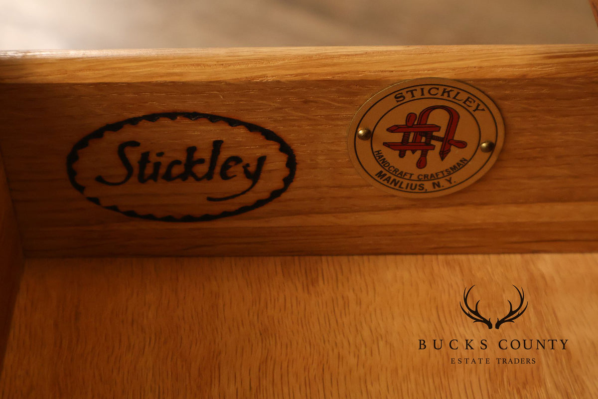 Stickley Mission Oak Harvey Ellis Inlaid Nightstand