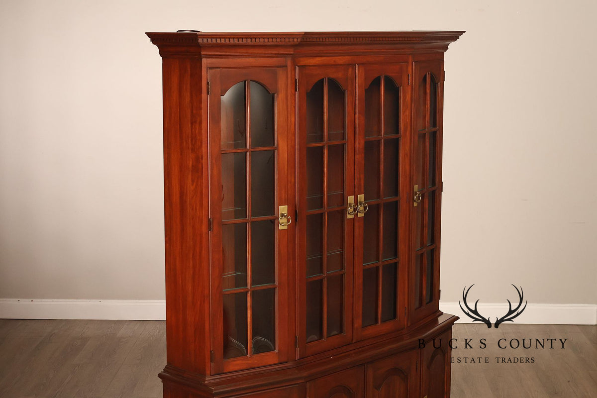 Pennsylvania House Vintage Cherry China Cabinet