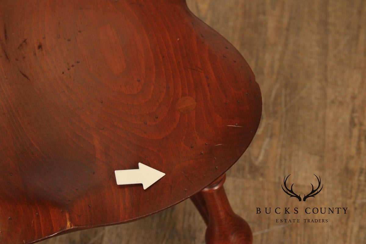 D.R. Dimes Set of Four Bowback Windsor Dining Chairs