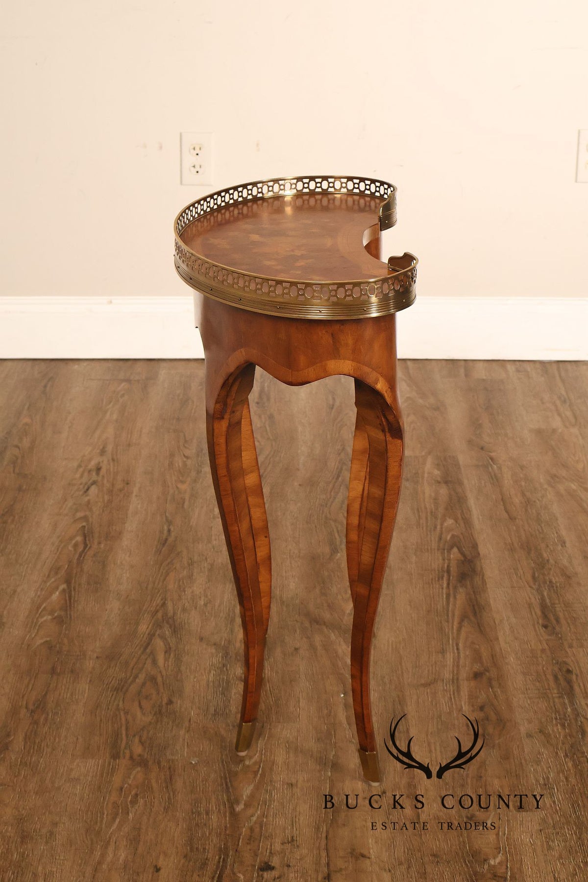 Maitland Smith French Louis XV Style Kidney Table