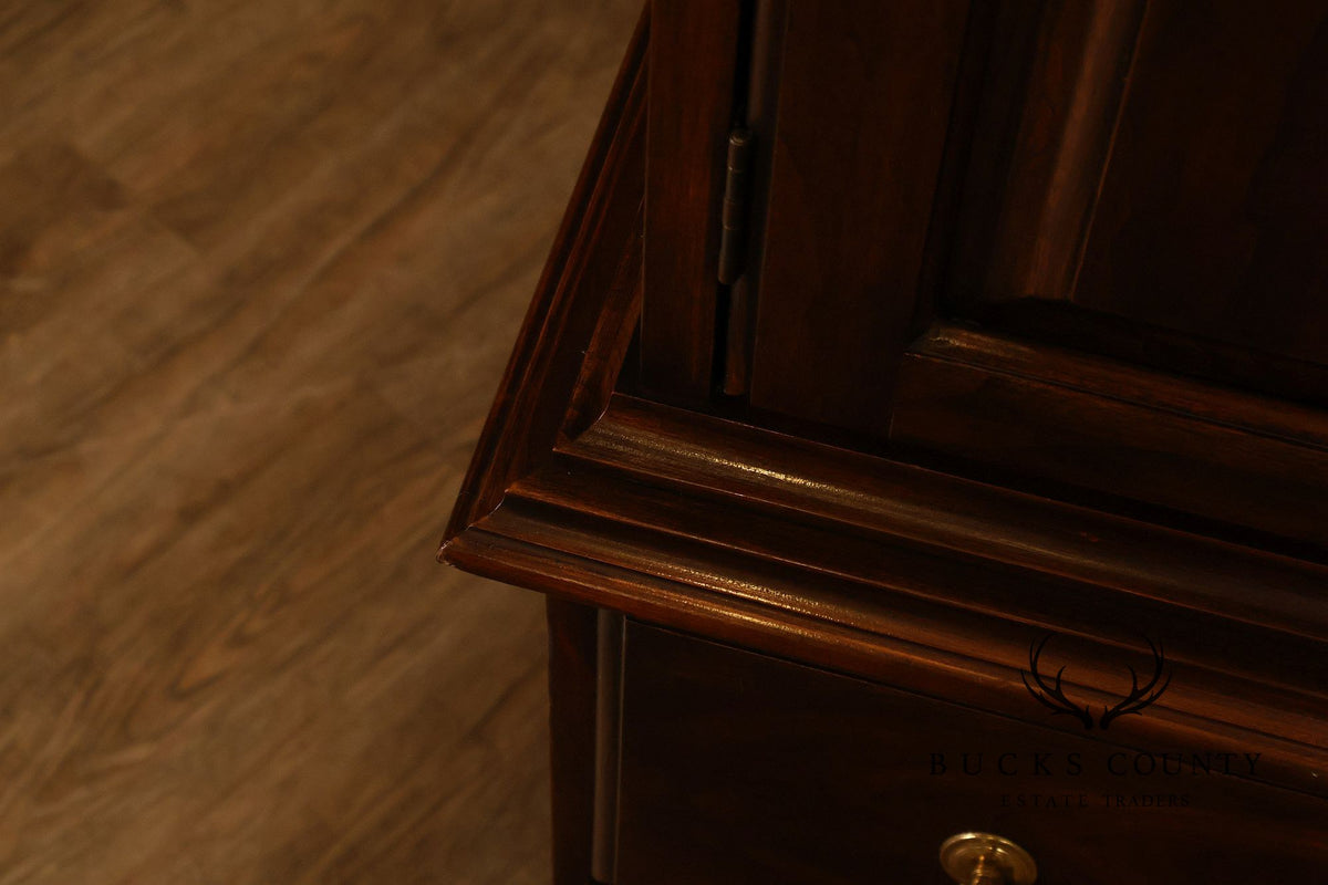 Harden Chippendale Style Cherry Armoire