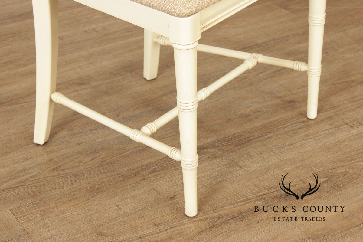 Drexel Heritage Vintage Faux Bamboo Side Chair