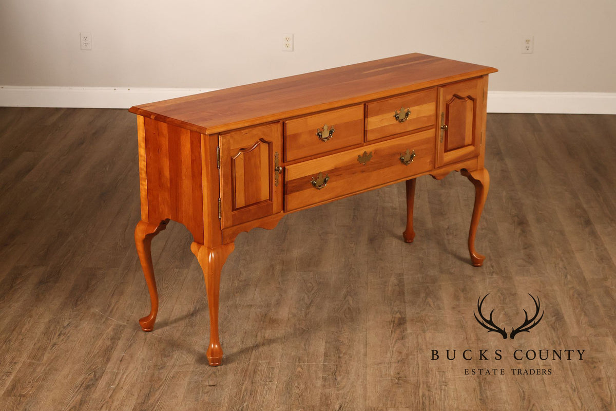 Nathan Hale Natural Finish Solid Cherry Sideboard