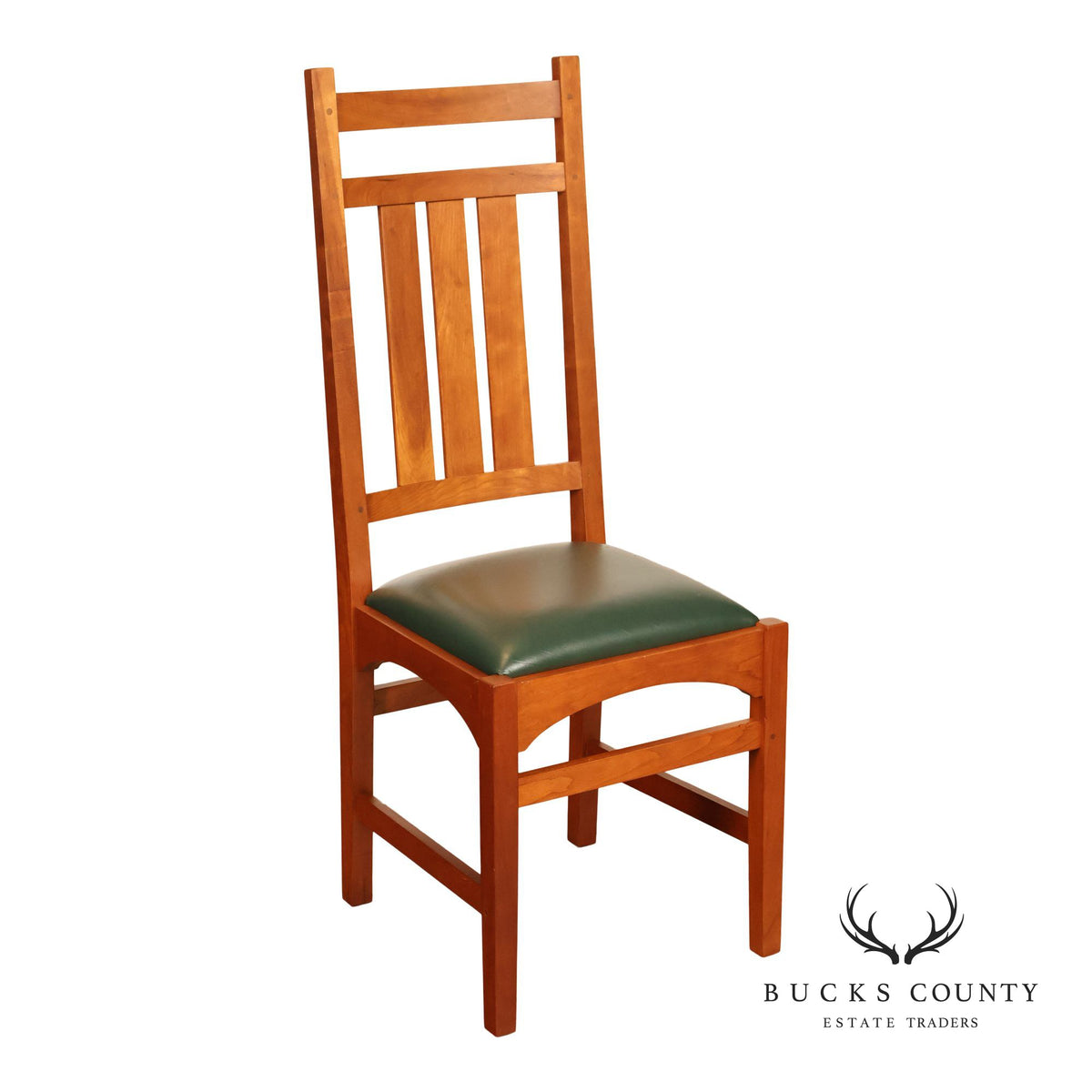 Stickley Mission Collection Harvey Ellis Cherry Side Chair