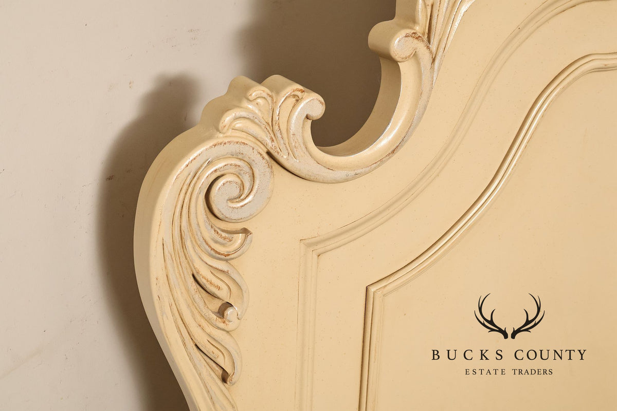 Rococo Style Painted King Size Bedframe