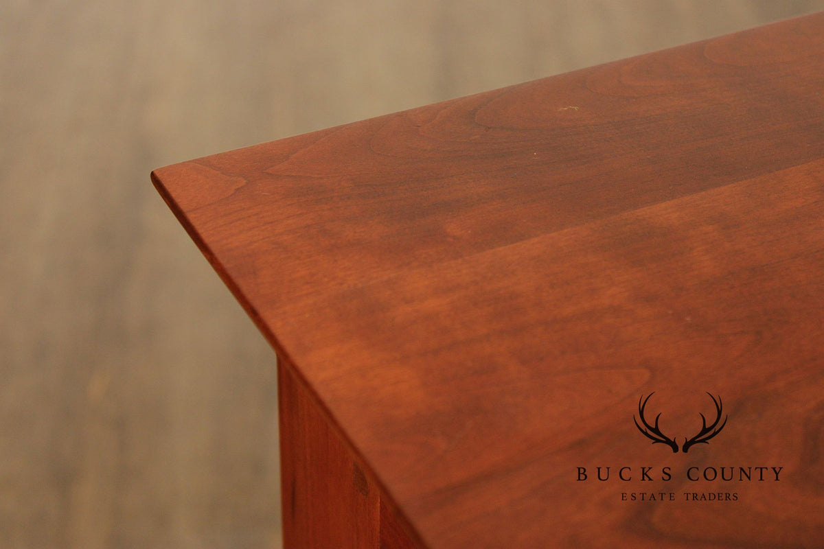 Stickley Collectors' Edition Inlaid Cherry Harvey Ellis Cabinet Nightstand