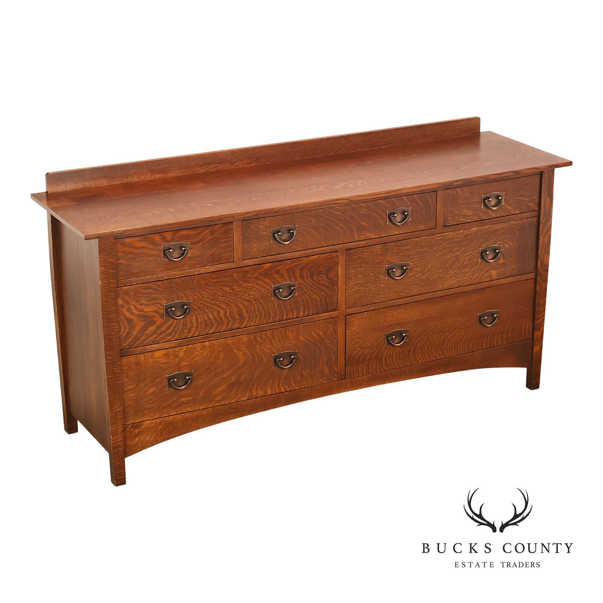 Stickley Mission Collection Oak Double Dresser