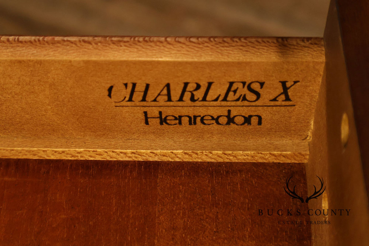 Henredon 'Charles X' Pair of Marble Top Chests