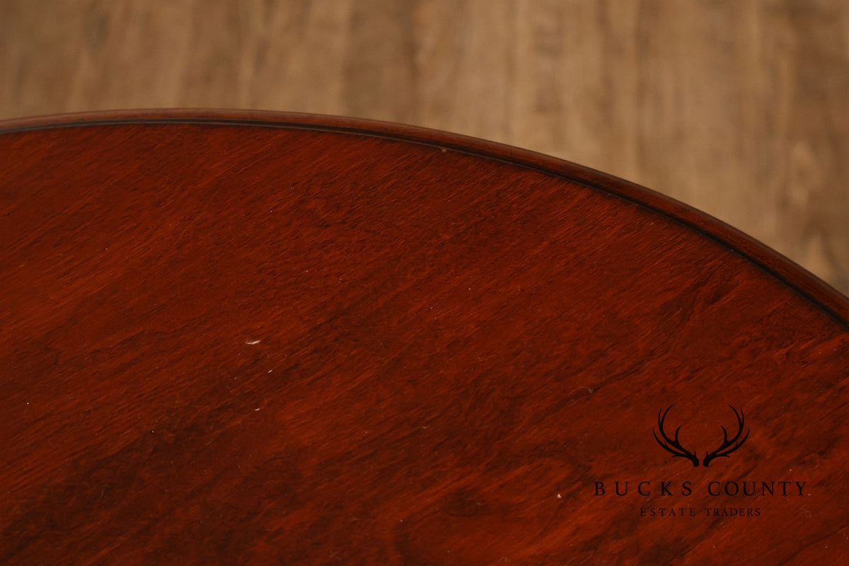 Superior Furniture Company Traditional Oval Cherry Petite Writing Desk
