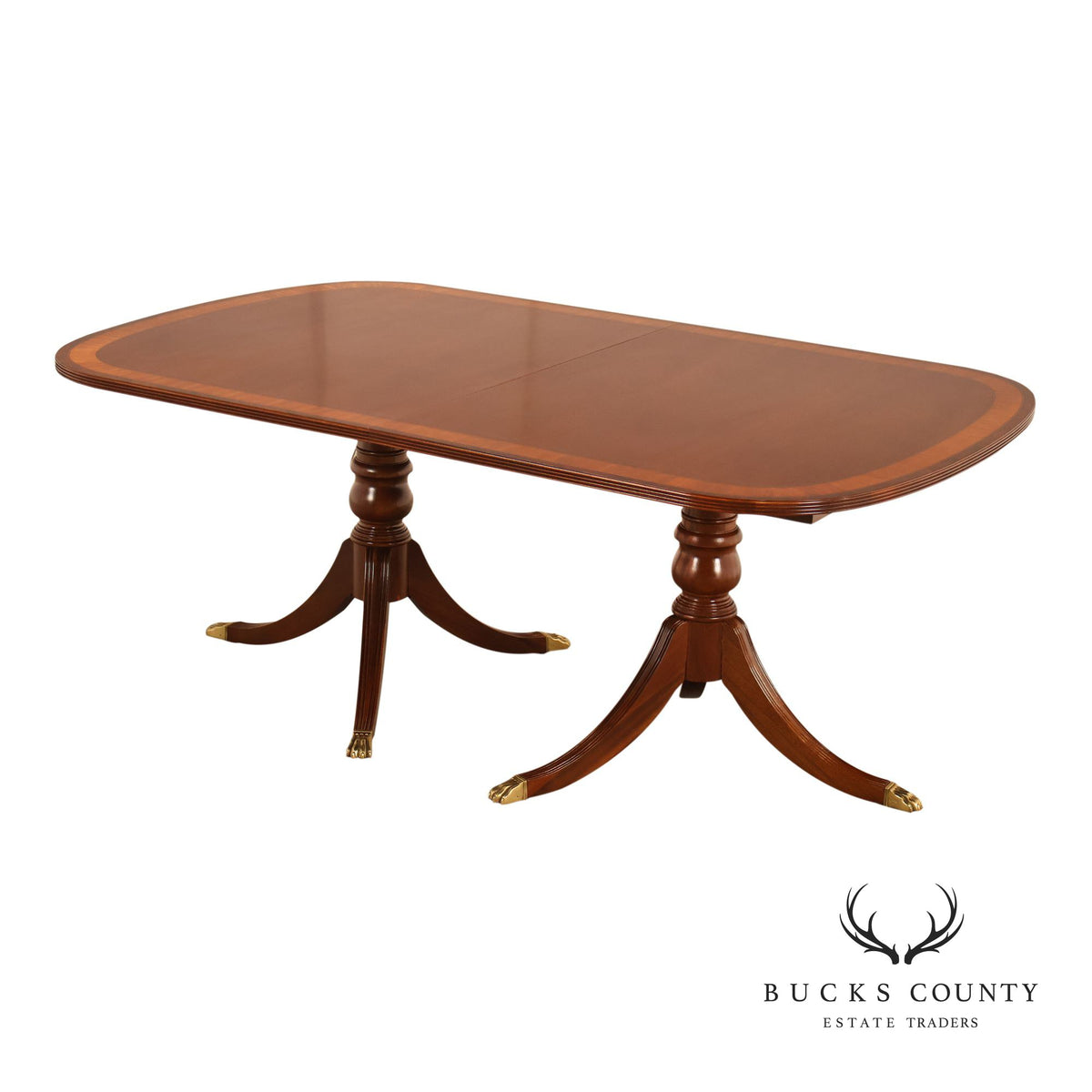 Ethan Allen '18th Century Mahogany' Collection Dining Table