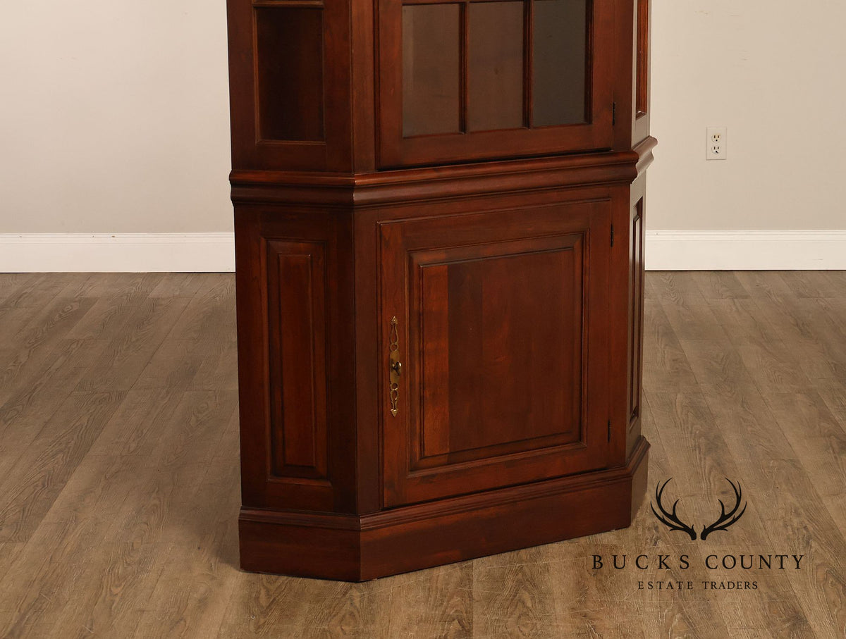 Pennsylvania House Traditional Cherry Corner China Cabinet