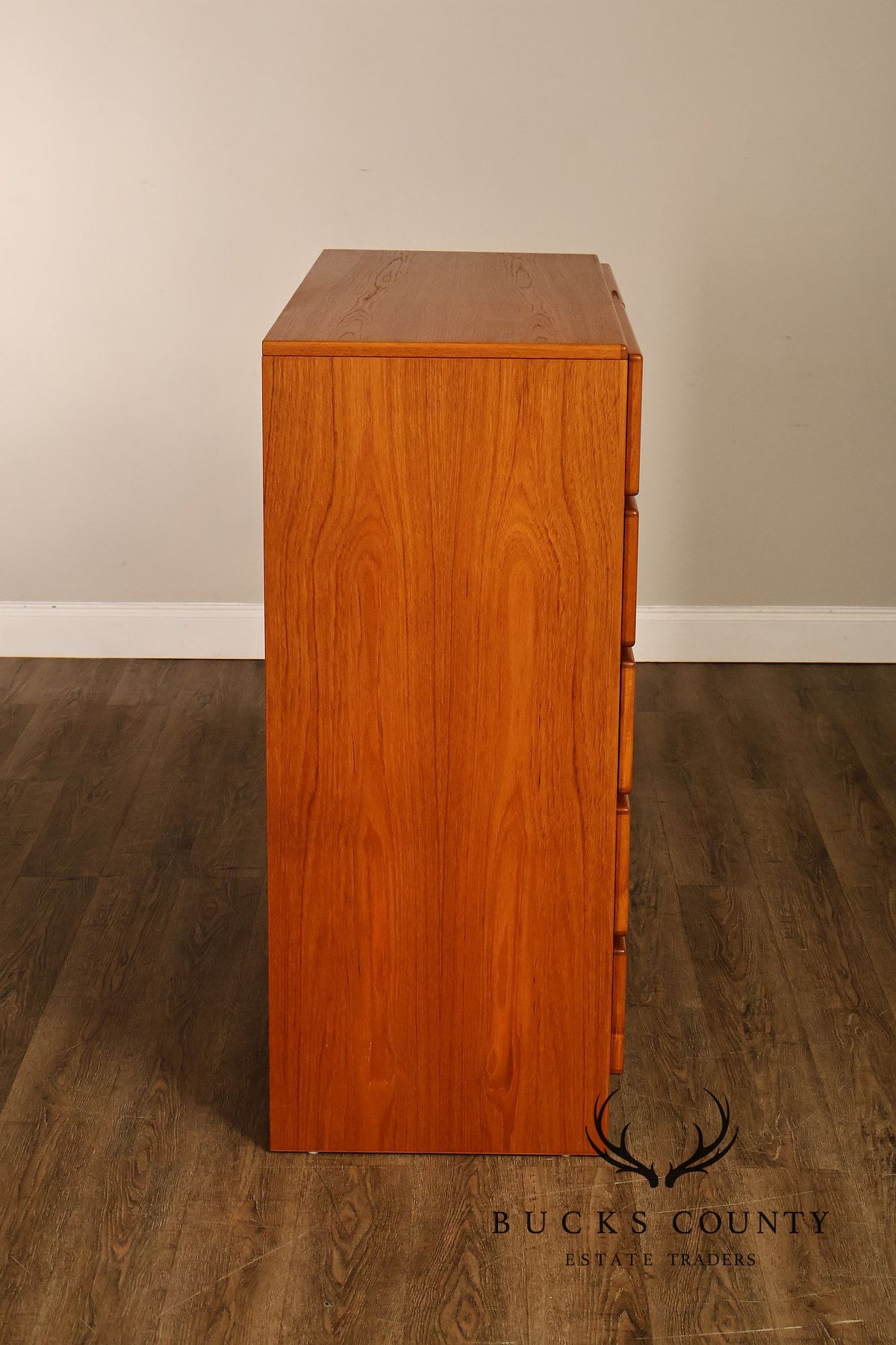 Scan Coll Danish Modern Teak Gentlemen’s Chest