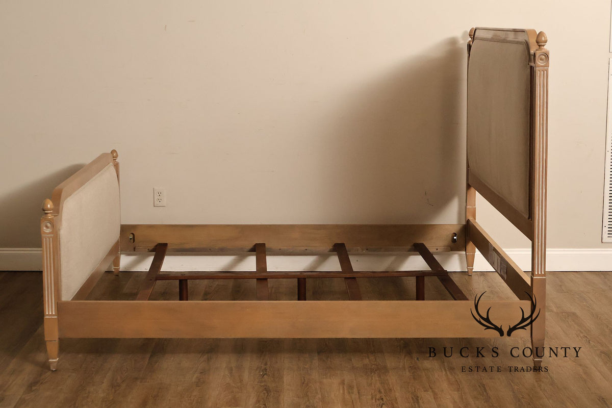 Ethan Allen King 'Allesandra' Upholstered Bed Frame
