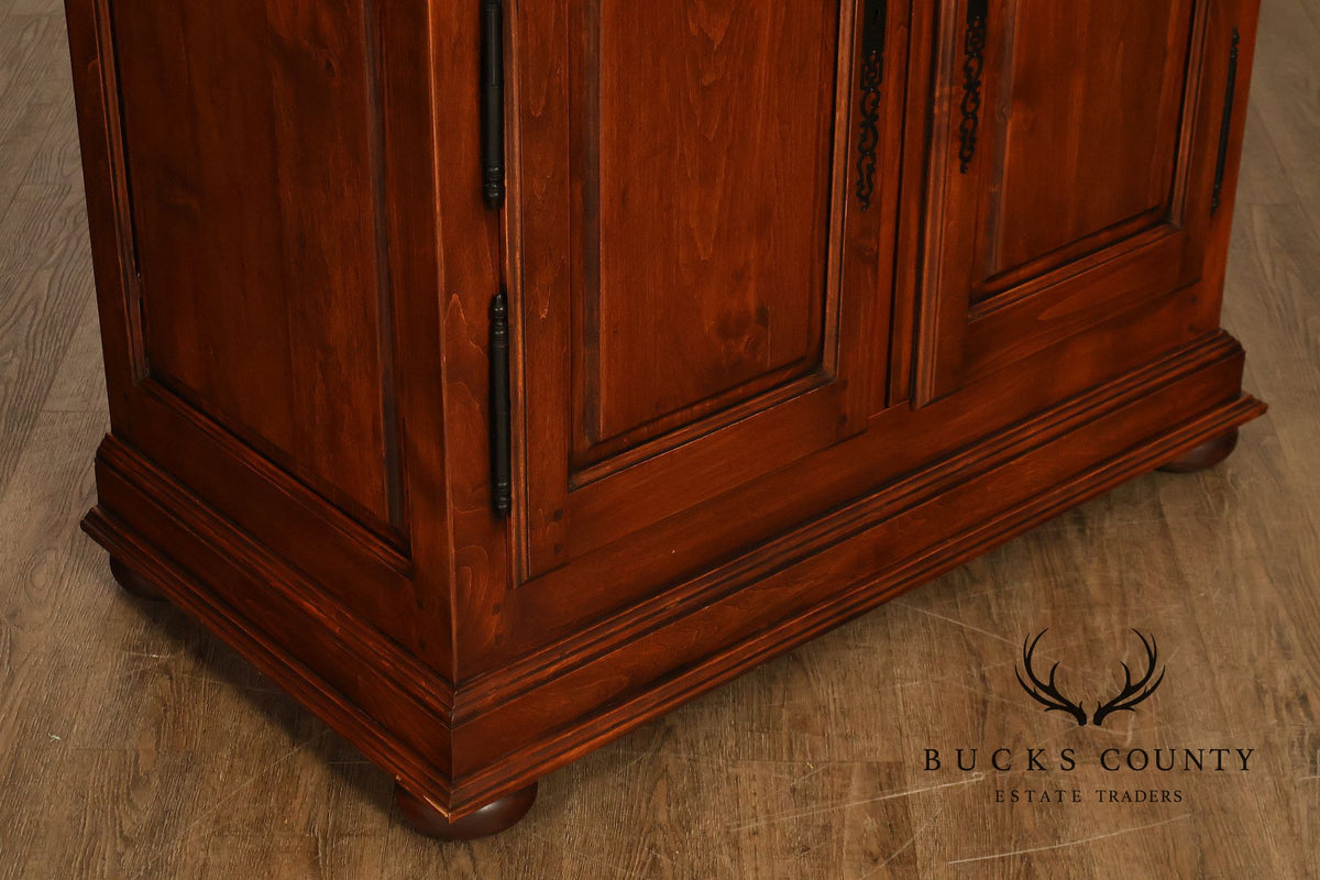 Traditional Entertainment Armoire Media Cabinet