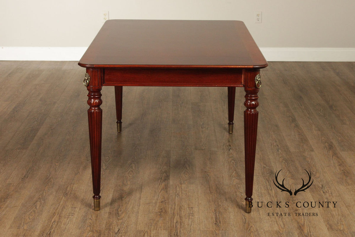 Lexington Palmer Home Collection Mahogany Neoclassical Writing Table Desk