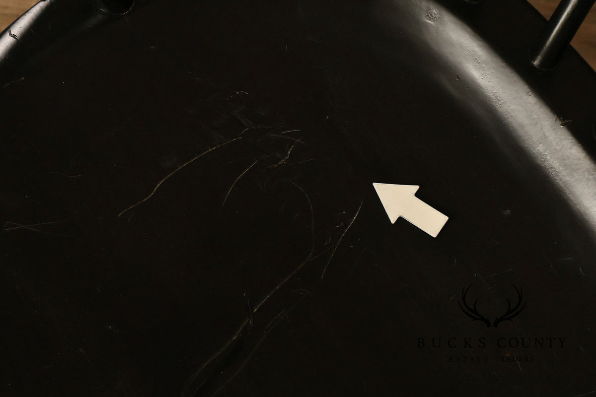 James Brown Ebonized Windsor Armchair Replica Windsor