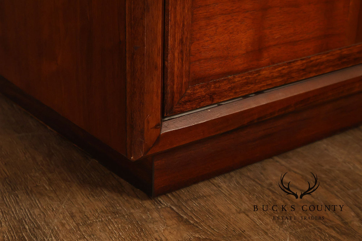 Mid Century Modern Two-Drawer Nightstand
