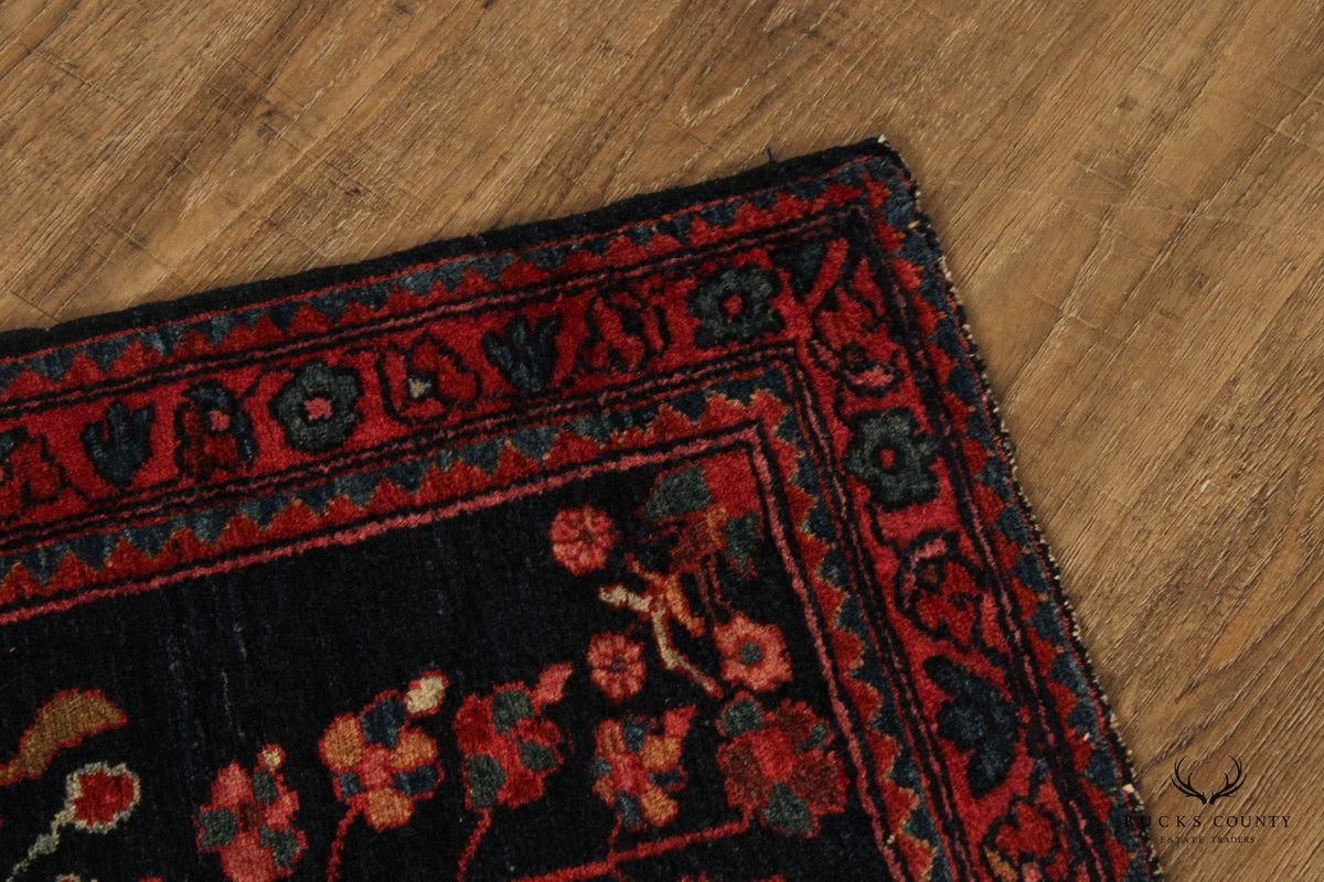 Persian Style Tribal Hamadan Area Rug, 4.5' x 3.5'