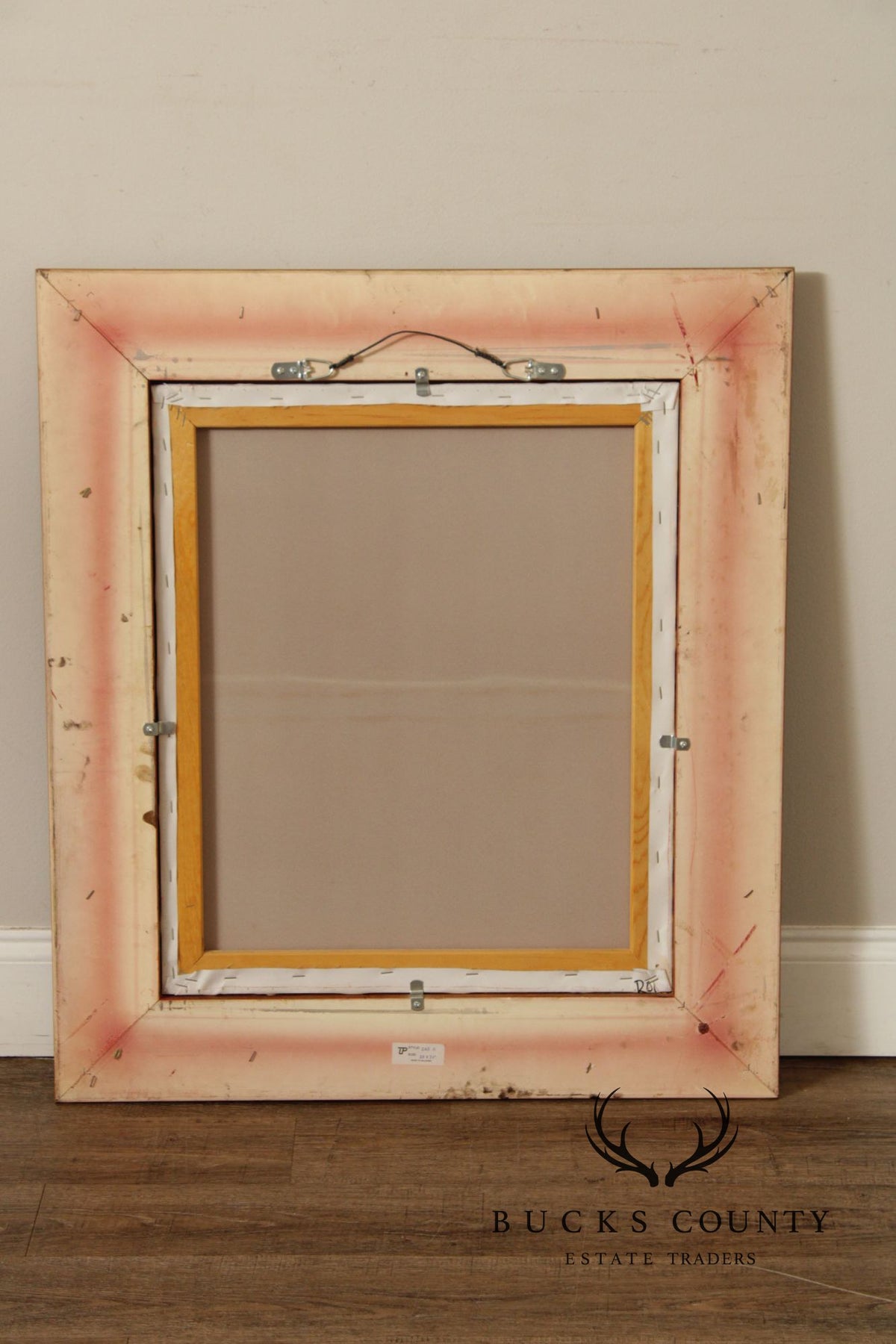 Abstract Expressionism Framed Color Block Painting