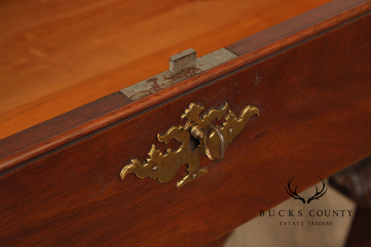 Kittinger Colonial Williamsburg Mahogany Chippendale Style Lowboy