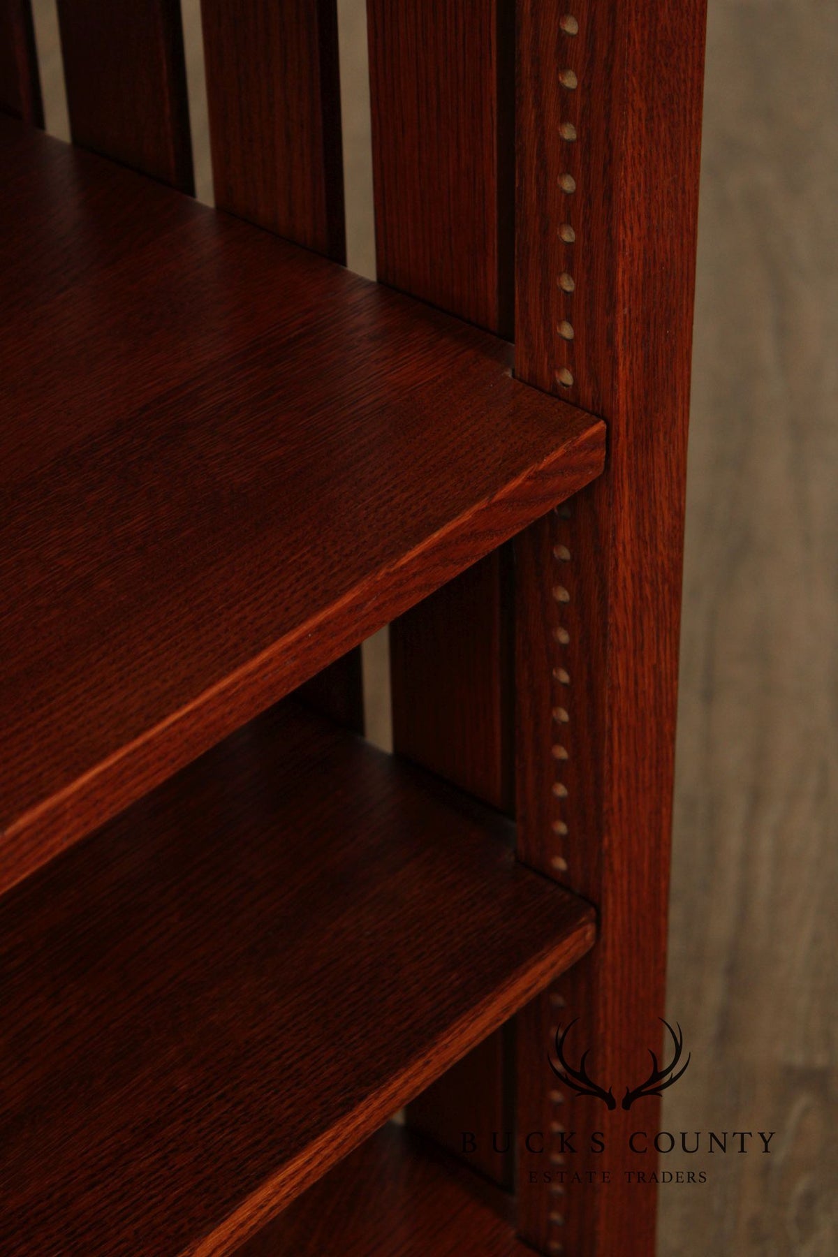 Stickley Mission Collection Oak Bookcase Magazine Stand