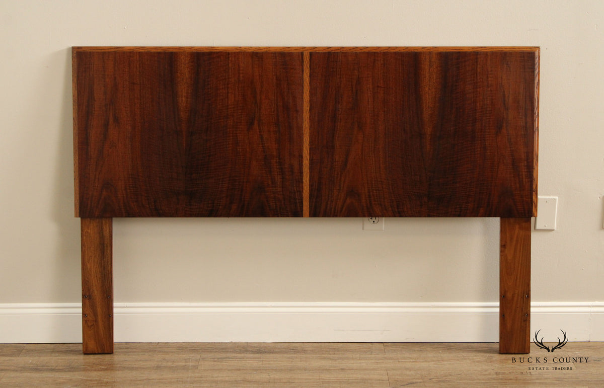 Lane Mid Century Modern Walnut Queen Headboard