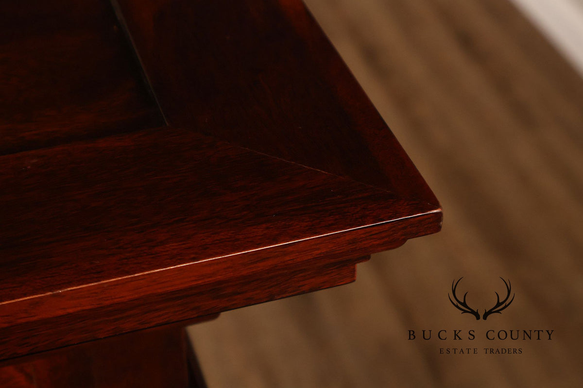 Henkel Harris Chippendale Style Mahogany Tall Chest