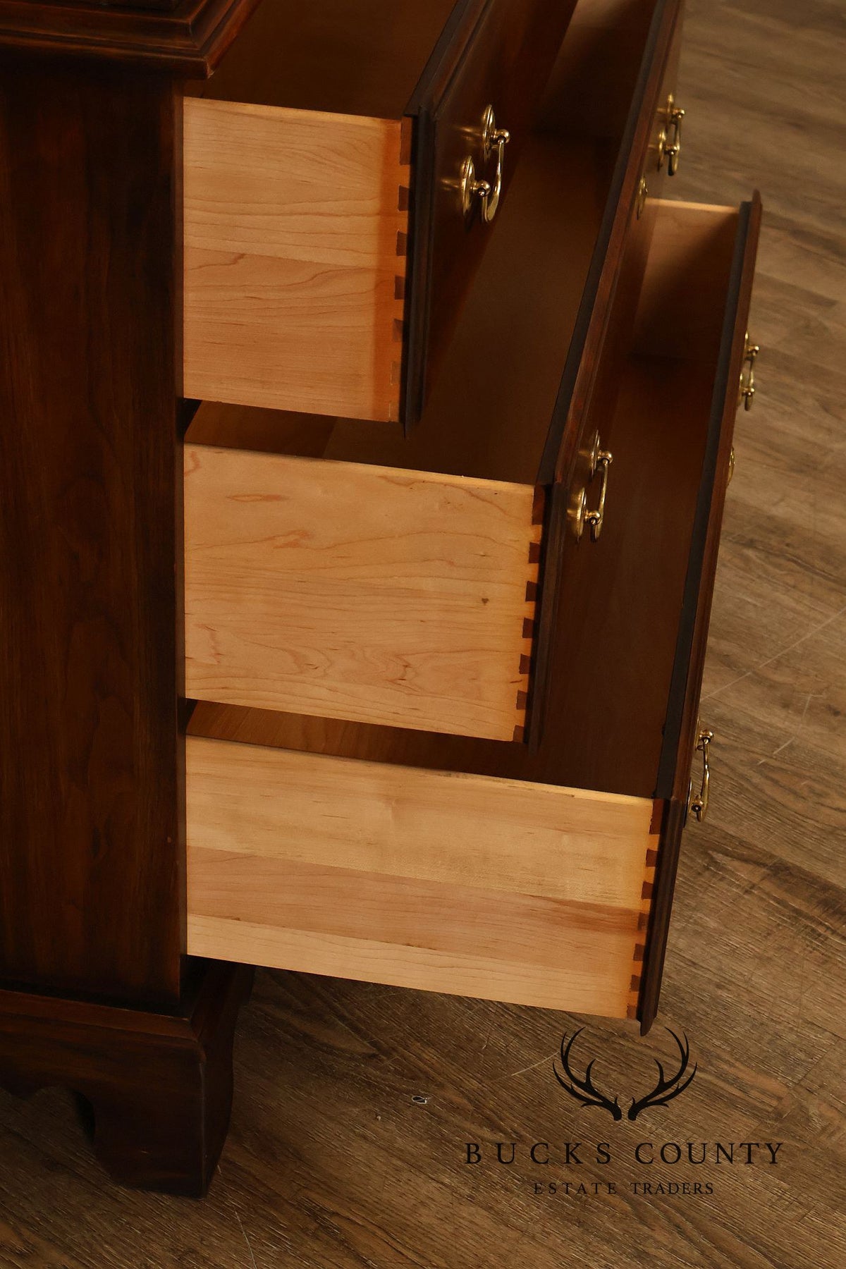 Harden Chippendale Style Cherry Armoire