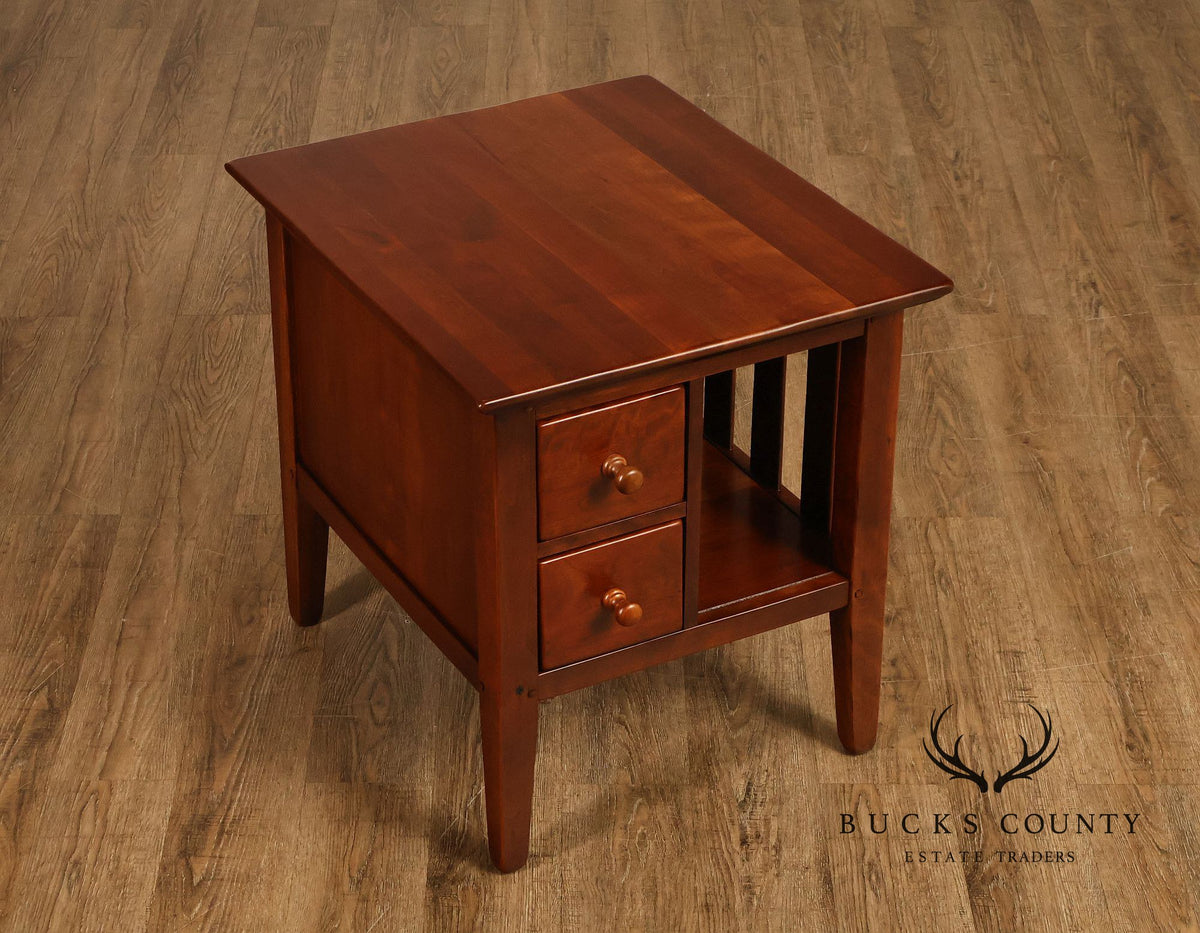 Tell City Chair Company Arts & Crafts Style Cherry Nightstand