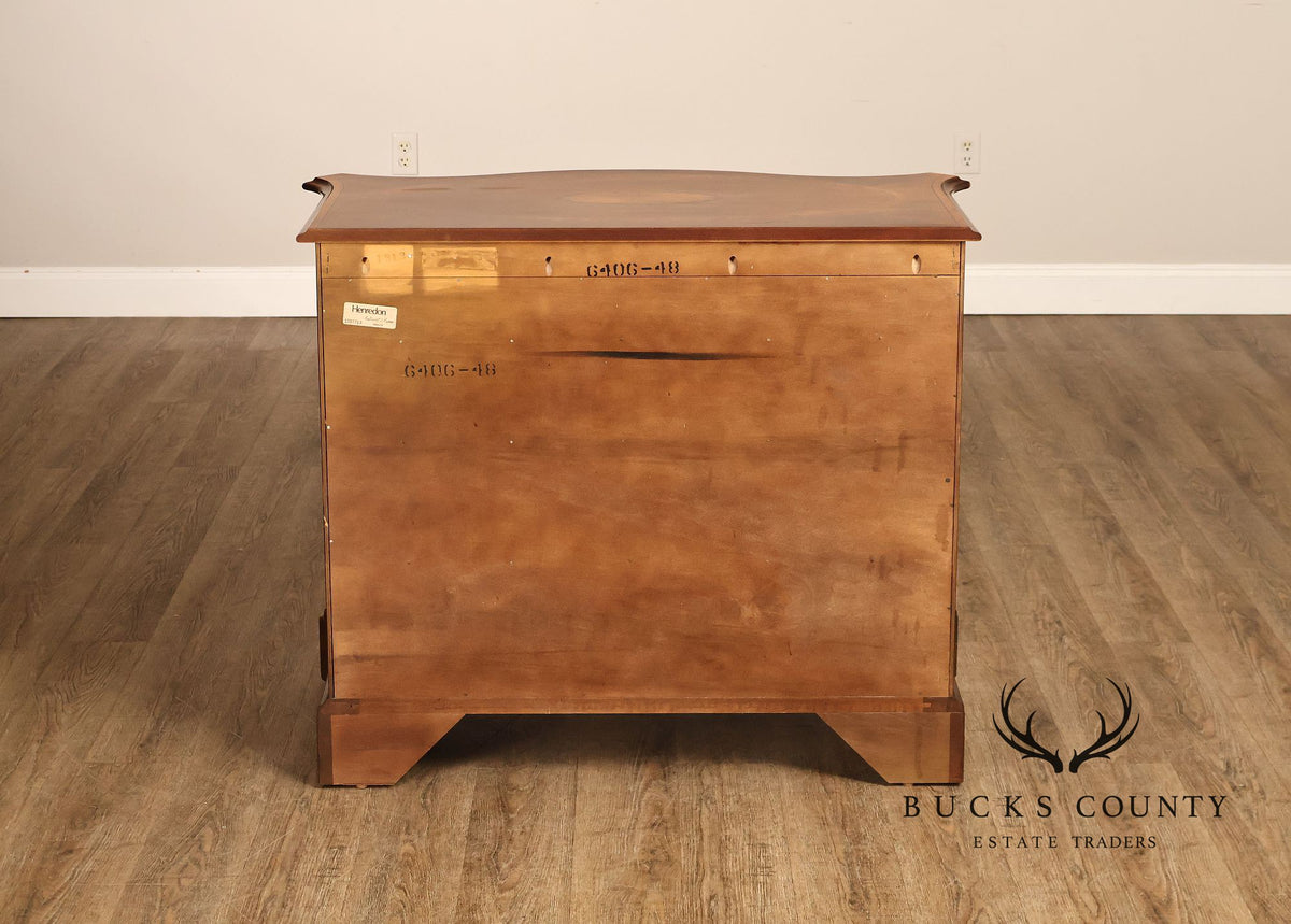 Henredon Historic Natchez Collection Inlaid Mahogany Chest of Drawers