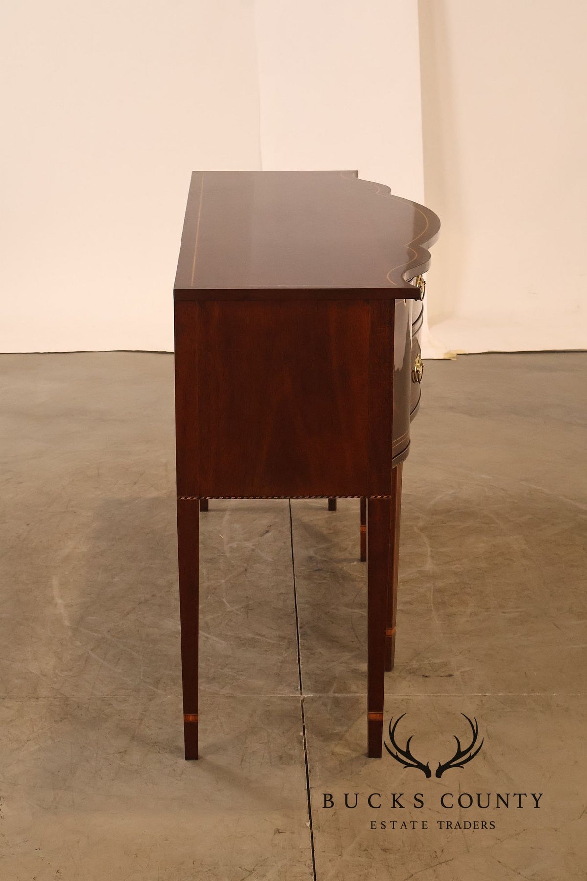 Stickley Federal Style Inlaid Mahogany Sideboard