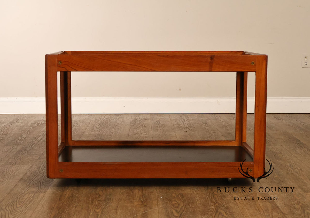 Silkeborg Danish Modern Teak Bar Cart