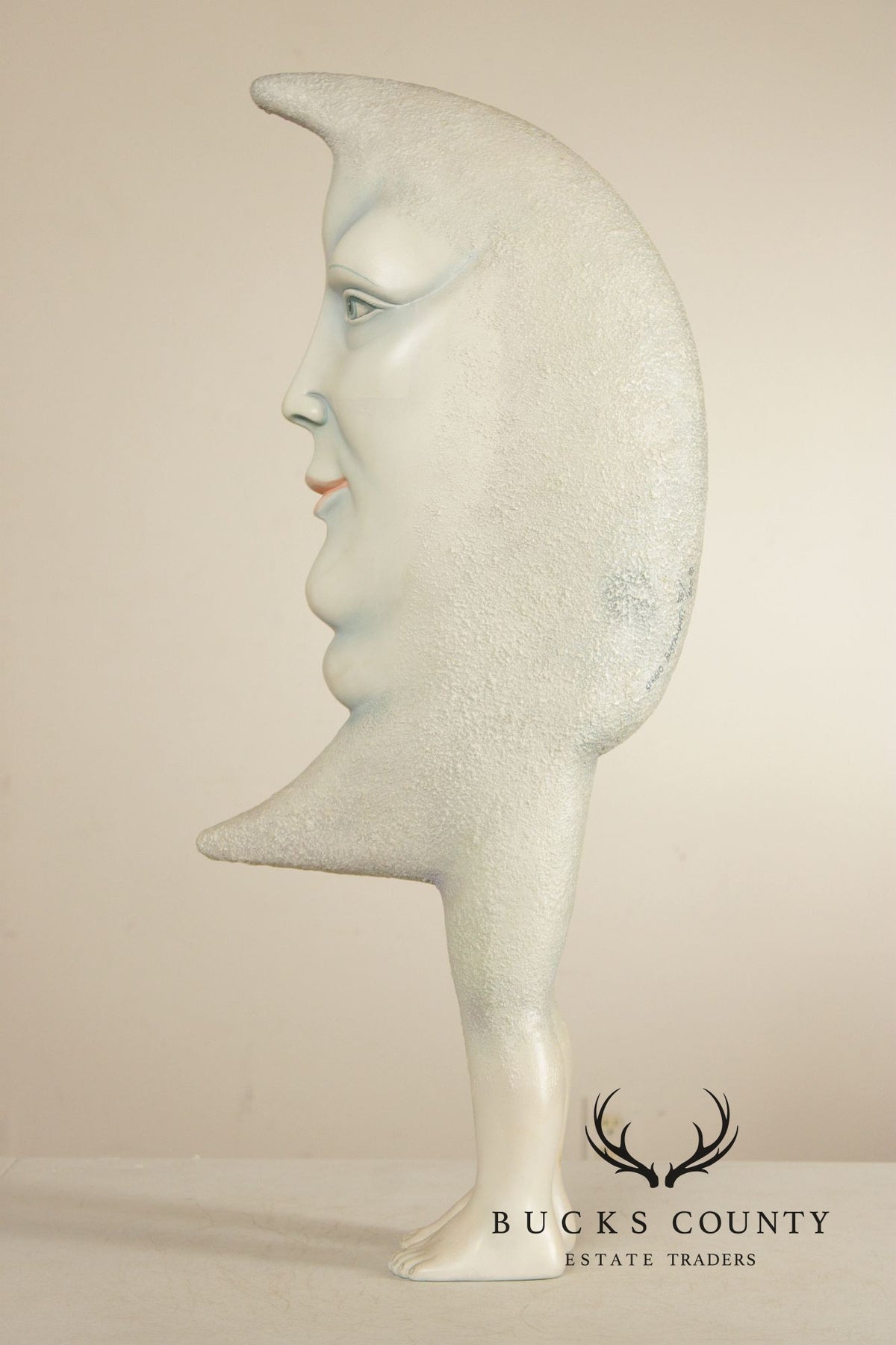 Sergio Bustamante Surrealist Sculpture, Moon Man