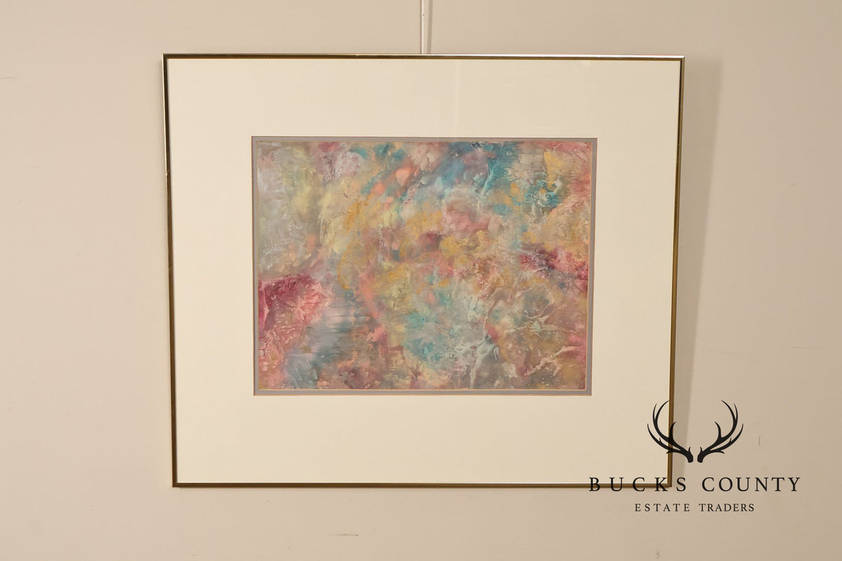 Suzanne Marinell Mixed Media Painting, 'Merlin's Alchemy'