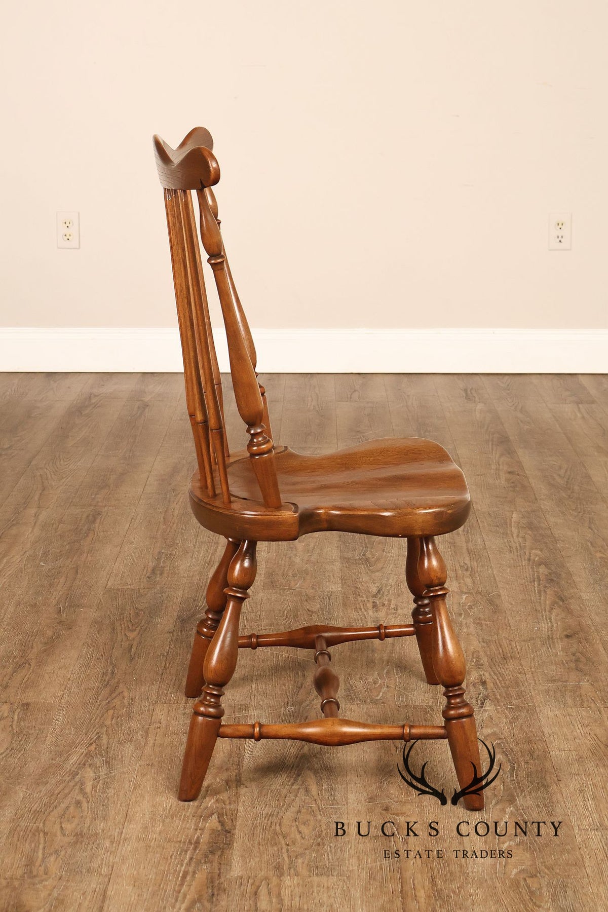 Harden Pair of Mixed Woods Windsor Side Dining Chairs