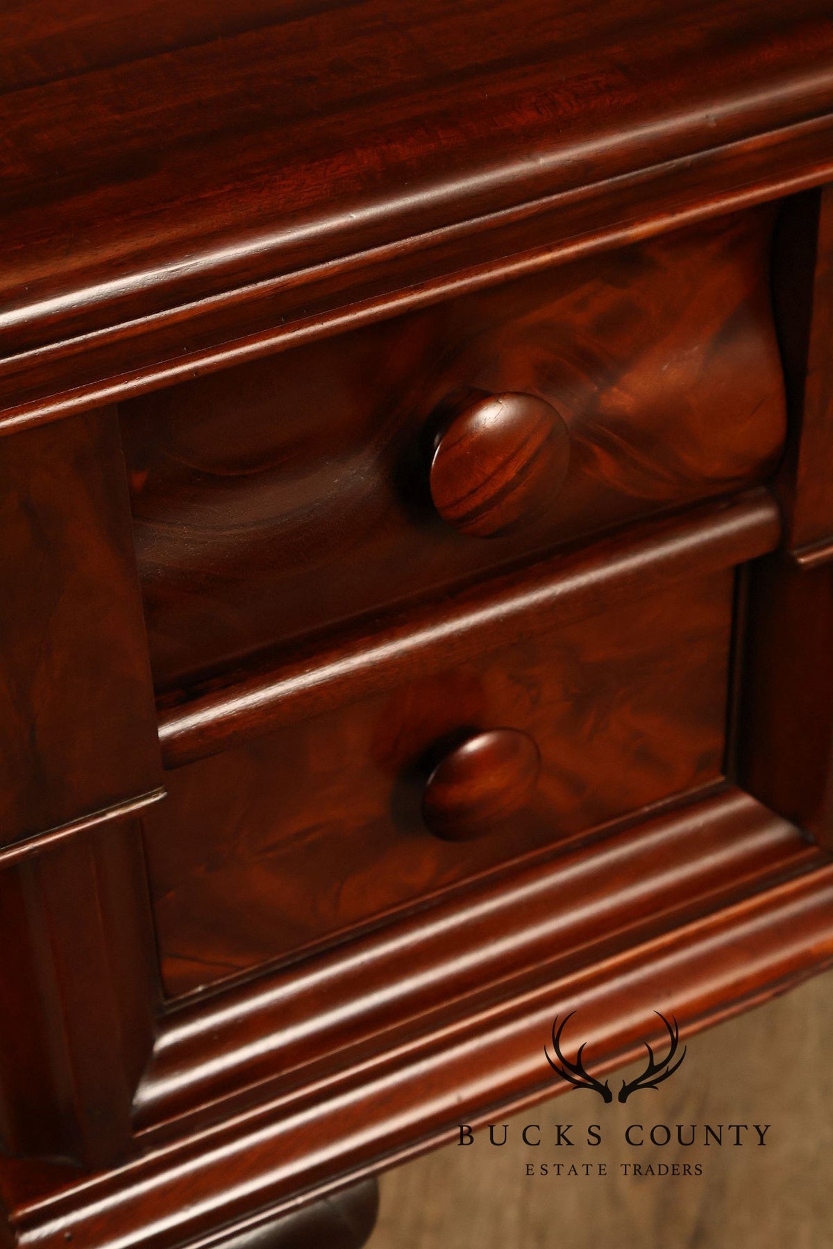 Antique John Wanamaker Mahogany Writing Desk