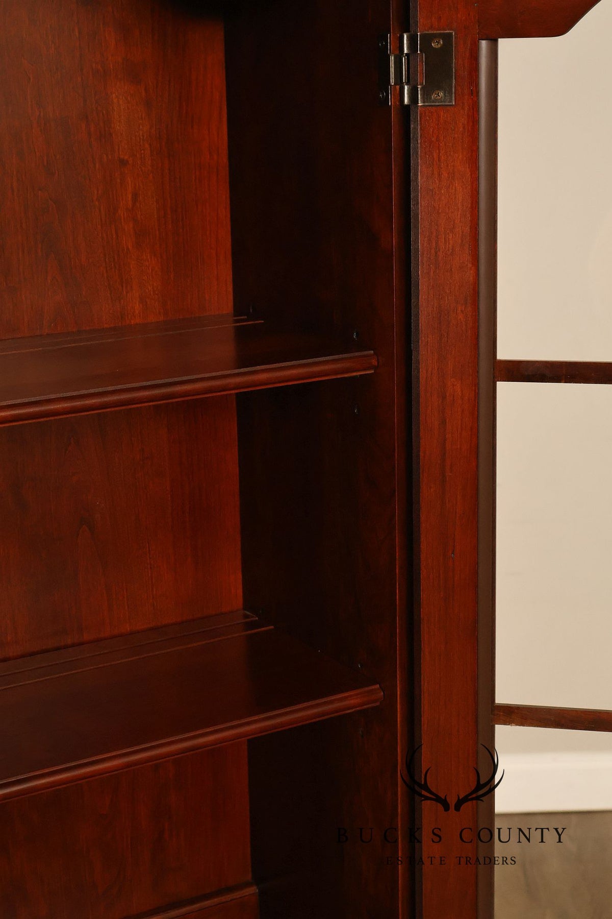 Pennsylvania House Chippendale Style Cherry Secretary Bookcase