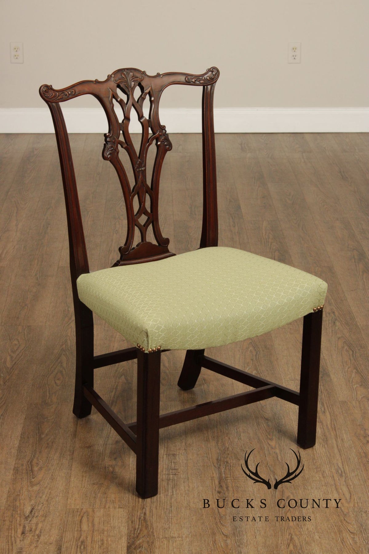 Chippendale Style Mahogany Side Chair
