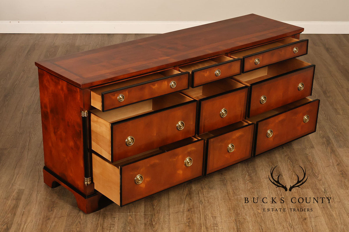 Century Furniture Biedermeier Style Triple Chest