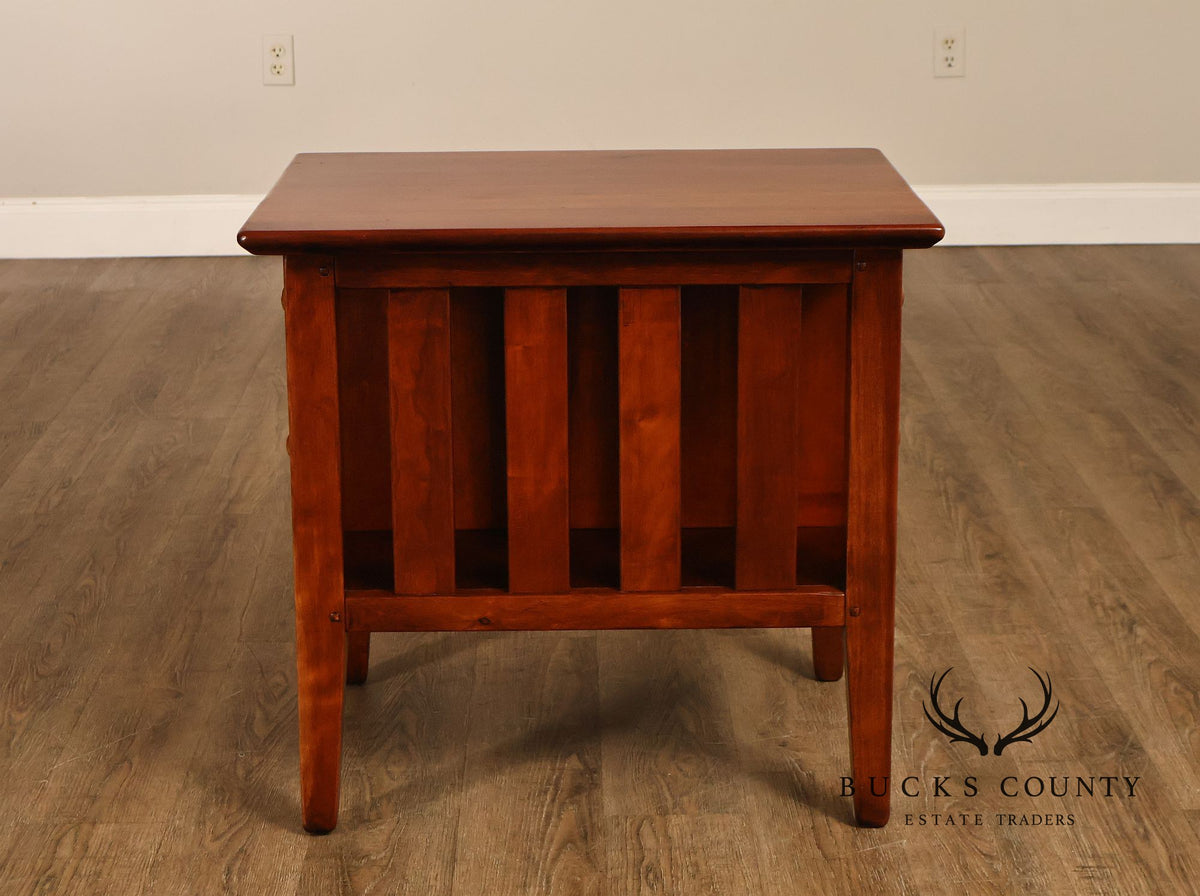 Tell City Chair Company Arts & Crafts Style Cherry Nightstand