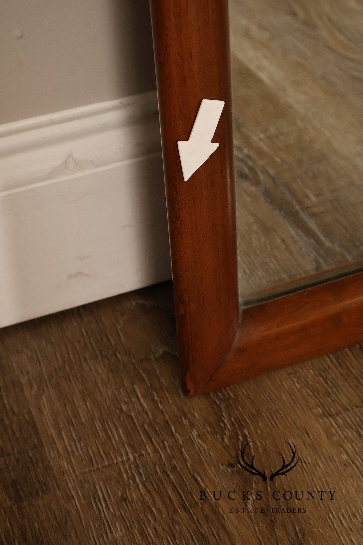 Martinsville Mid Century Modern Walnut Credenza Mirror