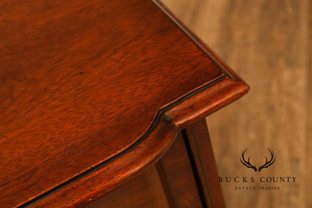 Kindel Chippendale Style Mahogany Block-Front Chest Of Drawers