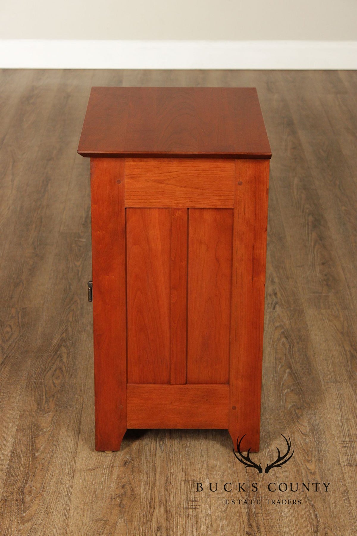 Stickley Collectors' Edition Inlaid Cherry Harvey Ellis Cabinet Nightstand
