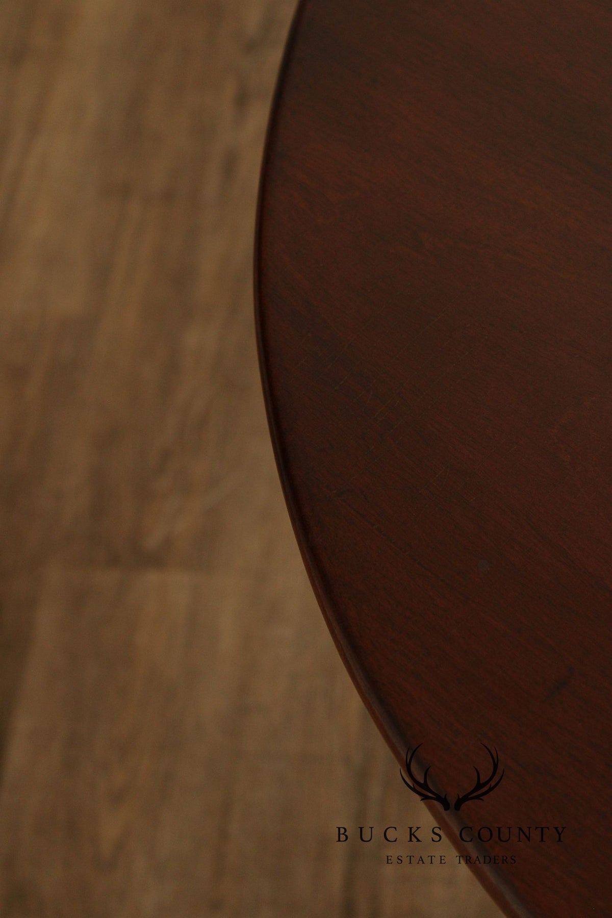 Queen Anne Style Mahogany Drop-Leaf Table