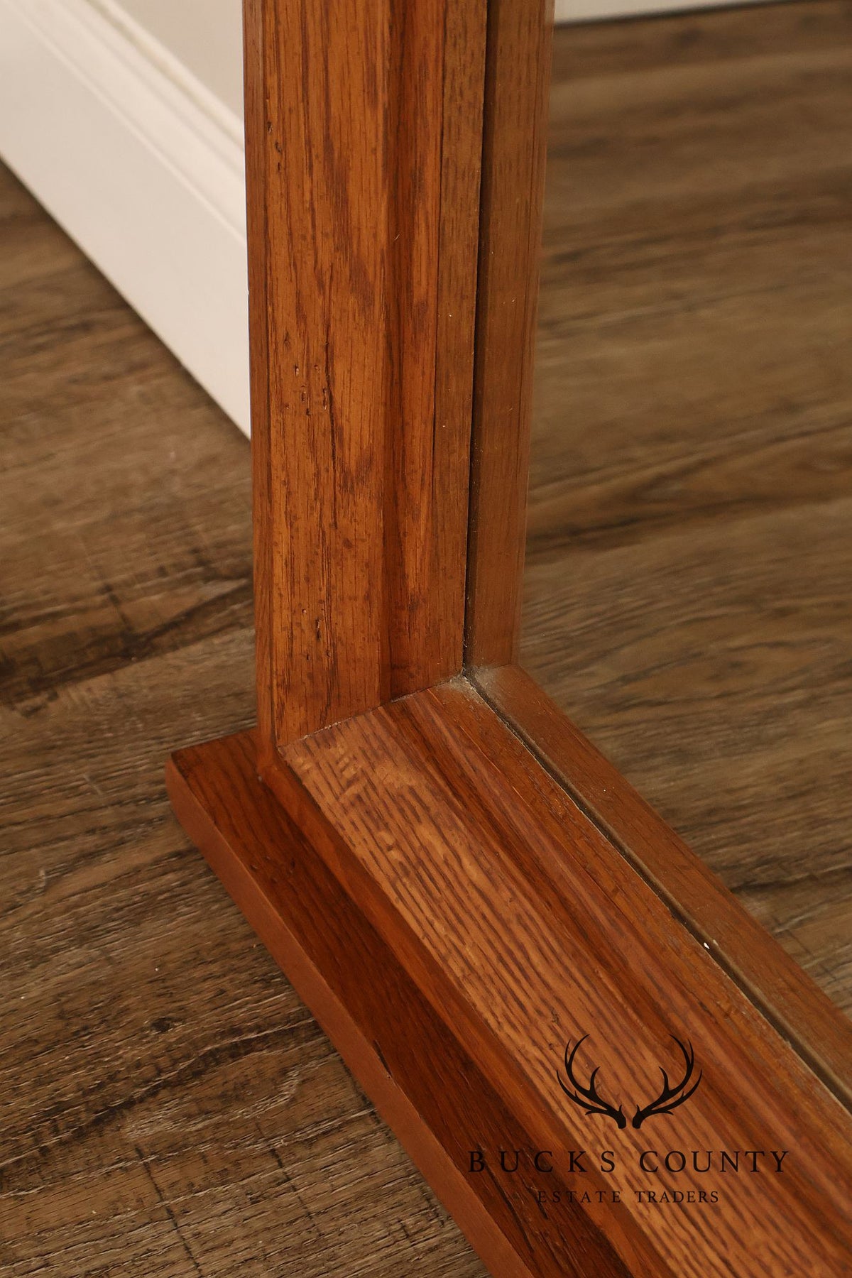 Broyhill Attic Heirlooms Rustic Oak Dresser Mirror
