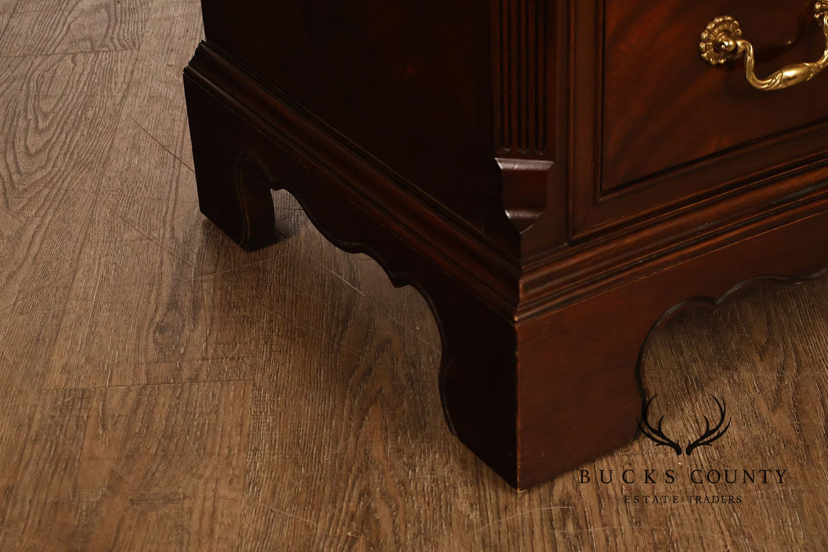 Drexel Heritage Georgian Style Mahogany Twelve-Drawer Dresser