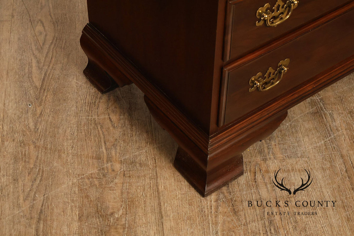 Ethan Allen Georgian Court Cherry Bedside Chest of Drawers
