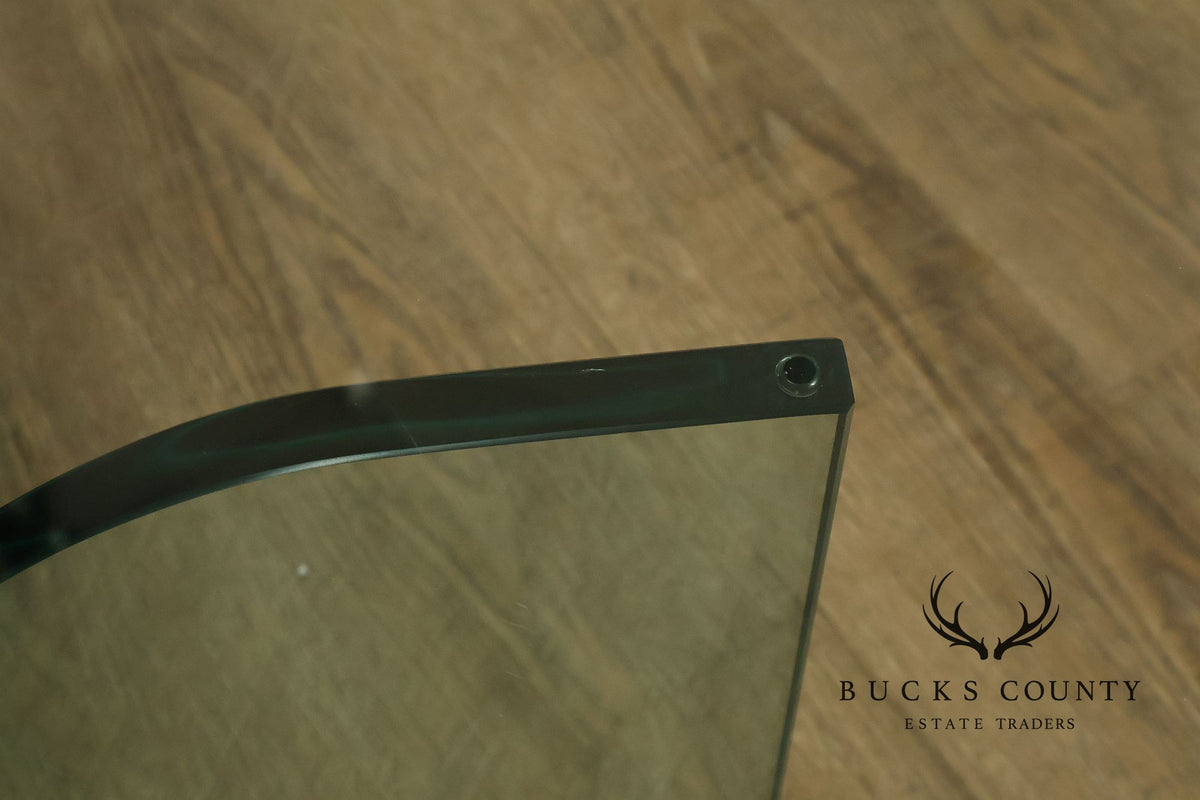 Post-Modern Glass Top Coffee Table